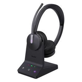 WH64 Dual Teams Auricolare Wireless Ufficio con USB-C e Bluetooth