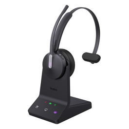 WH64 Mono Auricolare Wireless Bluetooth Nero Teams