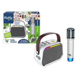 Amplificatore Karaoke Portatile con Doppia Connessione Wireless