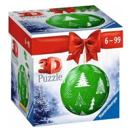 Puzzle Ravensburger 83134 3D Palla di Natale  54 pz