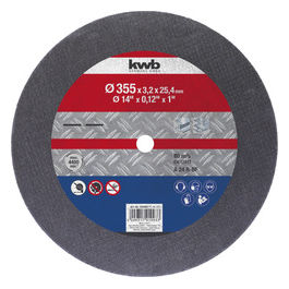 Disco da Taglio 355 mm per Metalli Alta Qualità