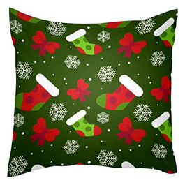 Federa Decorativa Natale 46x46 Pollici Cuscino