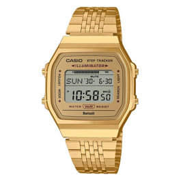 Orologio Vintage Digitale con Cinturino in Acciaio Inox