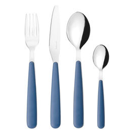 Posate Colorate in Acciaio Inox Set da 6 Posti
