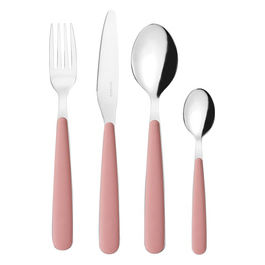 Posate Colorate in Acciaio Inox Set da 6 Posti