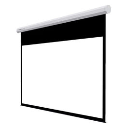Schermo Manuale 240x175cm Tela Bianca Retro Nero