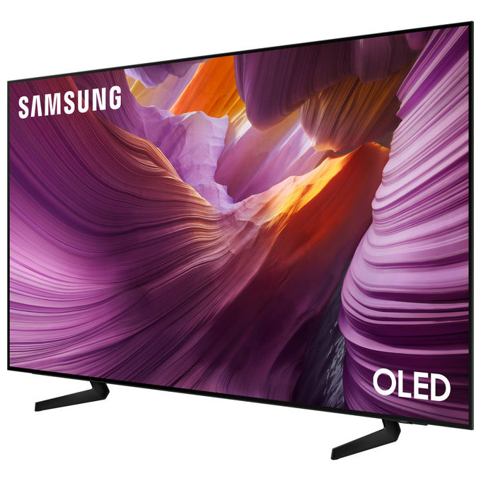 Samsung QE77S85FAEXZT Vision AI Smart TV OLED 77'' 4K Ultra HD NQ4 AI Gen2 120 Hz Dolby Atmos colore Nero Grafite