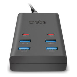 Stazione di Ricarica 6 Porte USB-A e USB-C