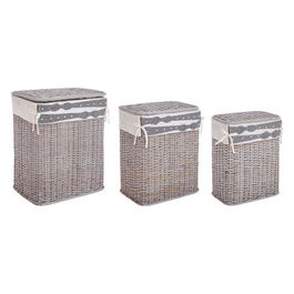 Cestini Porta Biancheria Grigio Multicolore