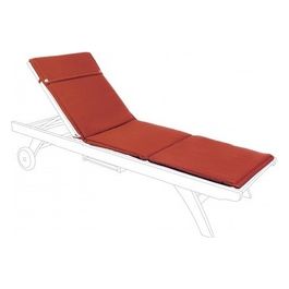 Cuscino per Lettino Poly180 Rosso Arancio