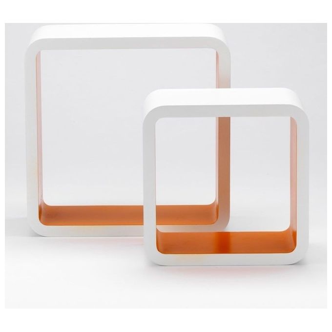 Acquista Sanitec Mensole a cubo da parete Set di 2 pz componibile vari  colori mod. Q-bis in Offerta a 41.2€ su BricoNow