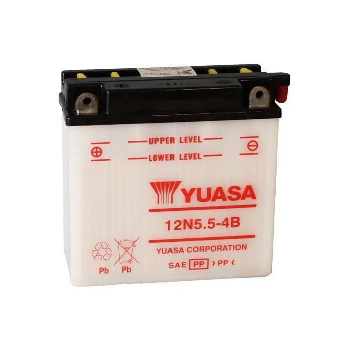 Batteria Moto Yuasa 12N5-5-4B