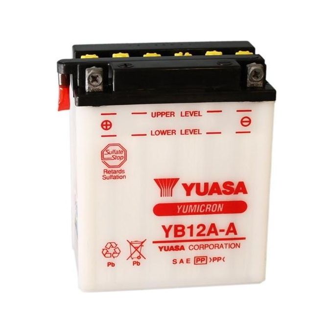 Batteria Moto Yuasa YB12A-A Yumicron
