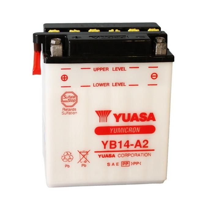 Batteria Moto Yuasa YB14-A2