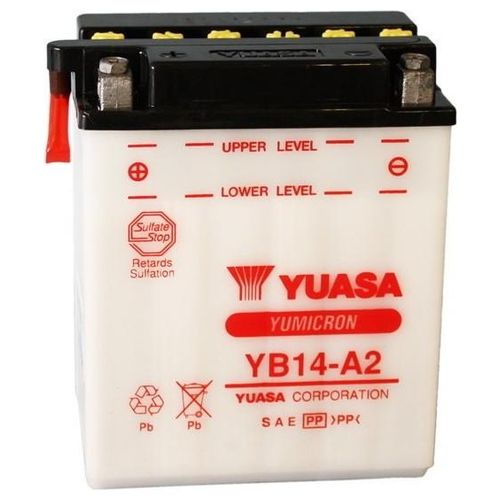 Batteria Moto Yuasa YB14-A2 Yumicron