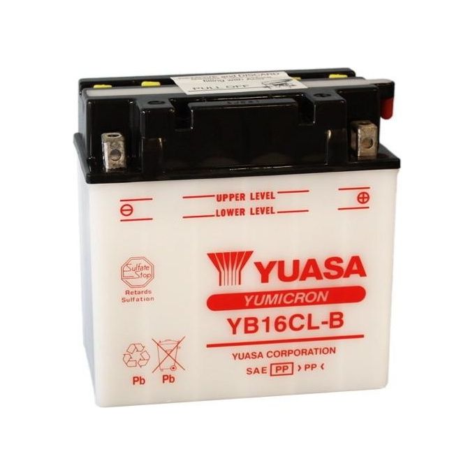 Batteria Moto Yuasa YB16CL-B Yumicron