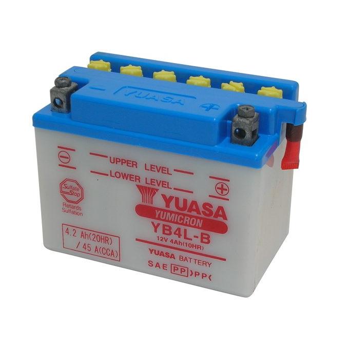 Batteria Moto Yuasa YB4L-B