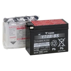 Yuasa YT4B-BS DRY Batteria Moto con acido a corredo