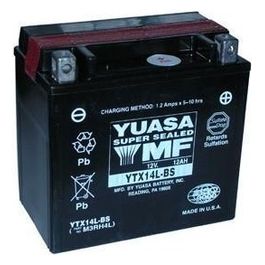 Batteria Moto YTX14L-BS tipo MF a limitata autoscarica (con acido a corredo)