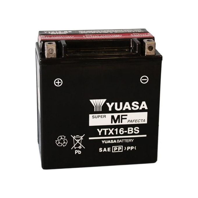 Batteria Moto Yuasa YTX16-BS Standard
