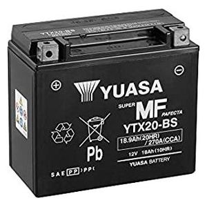 Yuasa YTX20-BS Batteria Moto con acido a corredo
