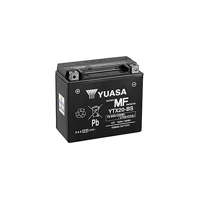 Yuasa YTX20-BS Batteria Moto con acido a corredo