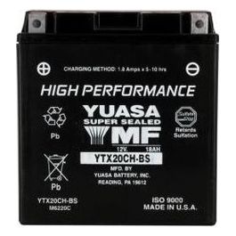 Yuasa YTX20CH-BS Batteria Moto con acido a corredo