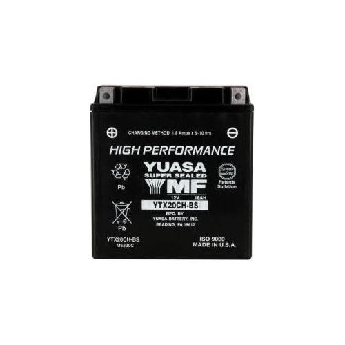 Yuasa YTX20CH-BS Batteria Moto con acido a corredo
