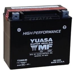 Batteria Moto YTX20H-BS tipo MF High Perfromance (con acido a corredo)