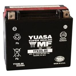 Batteria Moto Yuasa YTX20L-BS tipo MF a limitata autoscarica (con acido a corredo)