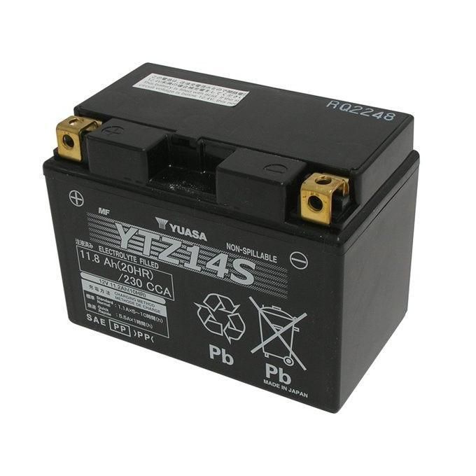 Yuasa YTZ14S 12V 11.8Ah Batteria per Moto | Acquisti Online su eBay