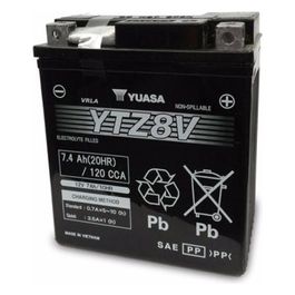 Batteria Moto Yuasa YTZ8V 12V/7,0Ah - 113X70X105