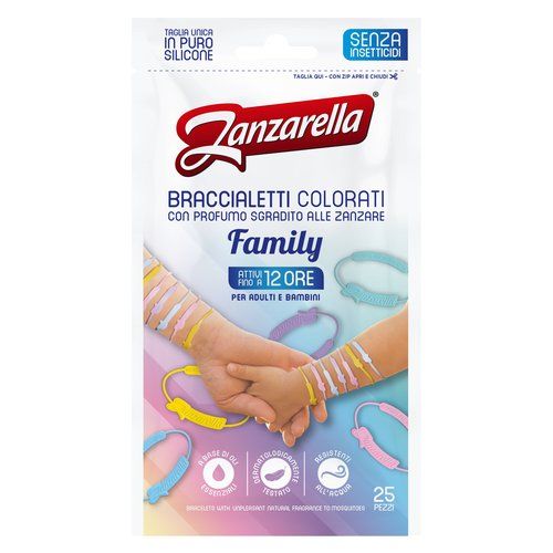 Zanzarella Bracciale Antizanzare Family