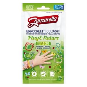 Zanzarella Bracciale Antizanzare Nature 25 Pezzi