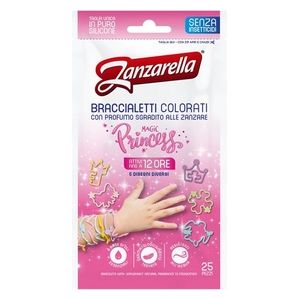Zanzarella Bracciale Antizanzare Princess 25 Pezzi