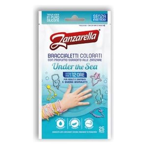 Zanzarella Bracciale Antizanzare Under the Sea 25 Pezzi