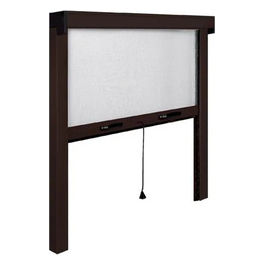 Zanzariera per finestra avvolgibile verticale 80x170 cm marrone lf95119