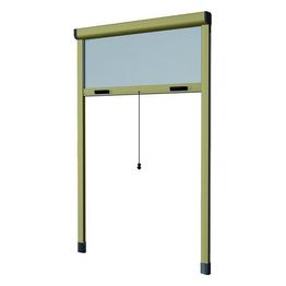 Zanzariere Alluminio Hu-Firma Verticale Bronzato cm.100x250