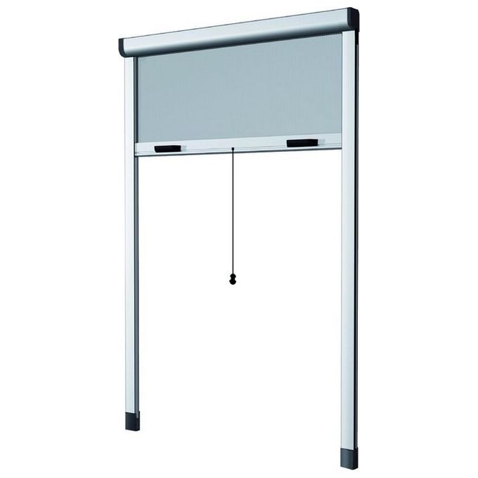 Zanzariere Alluminio Hu-Firma Verticale Bianco cm.100x250