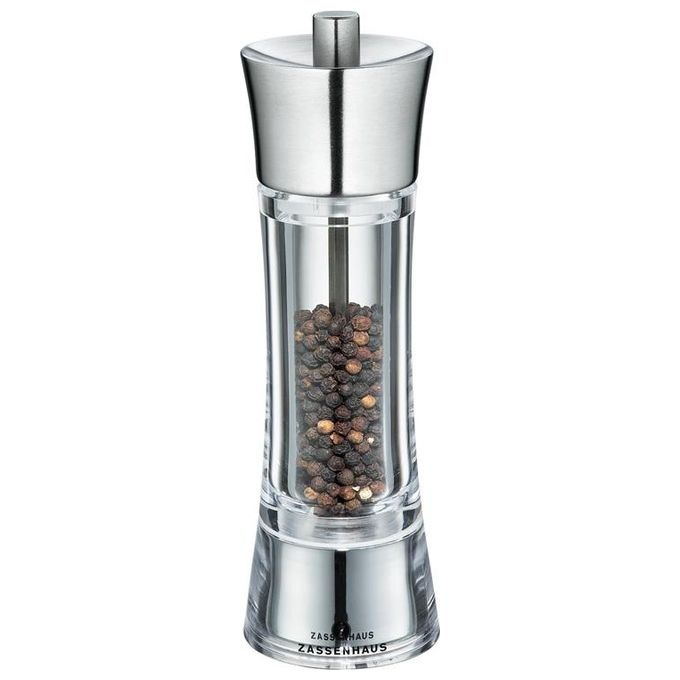 Zassenhaus Macina Pepe Aachen Acrylic Glass-Inox 18cm