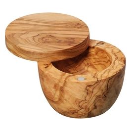 Saliera Legno d'Ulivo 7x9.5cm
