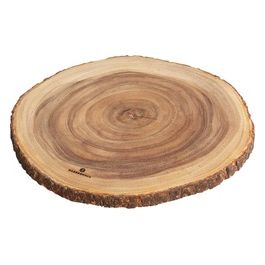 Tagliere da Portata Acacia Rotondo 45x2.5cm