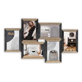 Cornice Portafoto Vercelli Nero 6x10x15cm in Legno