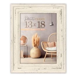 Palermo Bianco Cornice Portafoto 13x18cm in Plastica