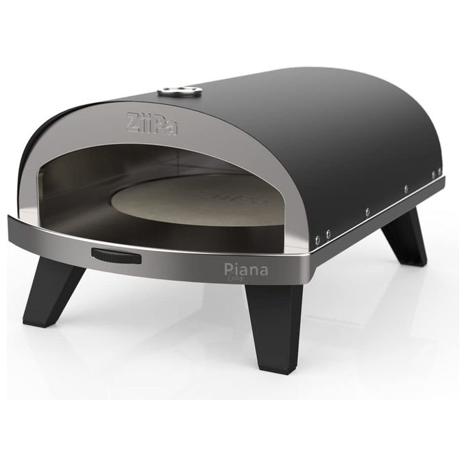 Ziipa Piana Forno a Gas per Pizza Colore Carbone