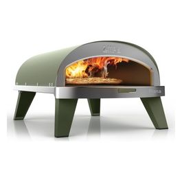 Piana Forno a Gas per Pizza Colore Eucaliptus