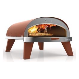Piana Forno a Gas per Pizza Colore Terracotta