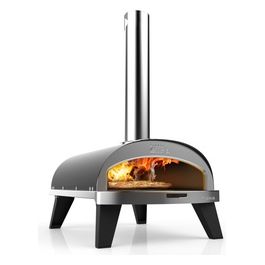 Piana Forno a Legna per Pizza Colore Carbonio