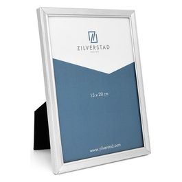 Perlrand Silber Cornice Portafoto 15x20cm in Metallo