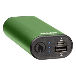 Green HeatBank 6 - Scaldamani ricaricabile 6 ore di autonomia 3 impostazioni uso interno ed esterno batteria e indicatore di calore powerbank taglia unica